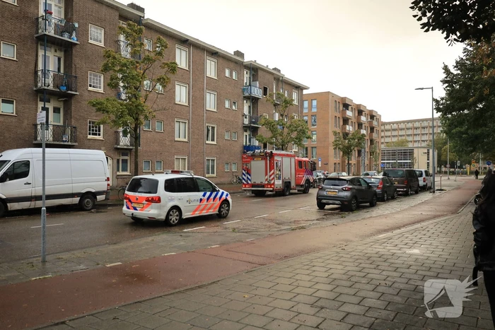 Vergeten pan op kookplaat veroorzaakt rook in woning