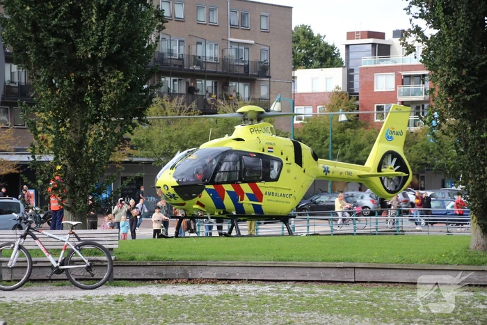 Veel hulpdiensten ingezet voor val van hoogte