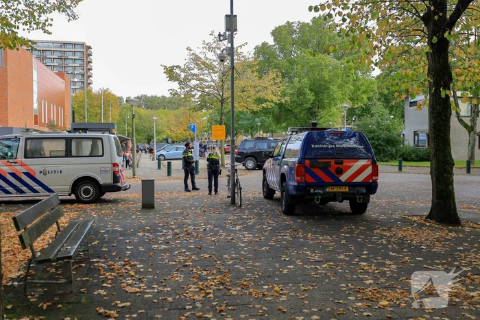 Joodse school zwaar beveiligd