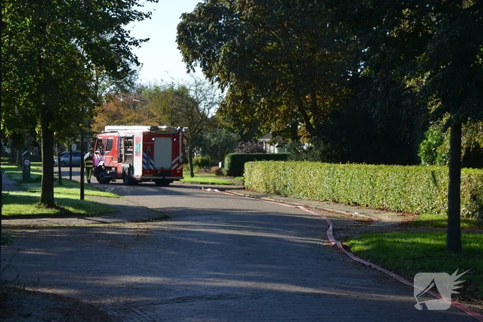 Veel rookontwikkeling bij grote brand in dorpshuis