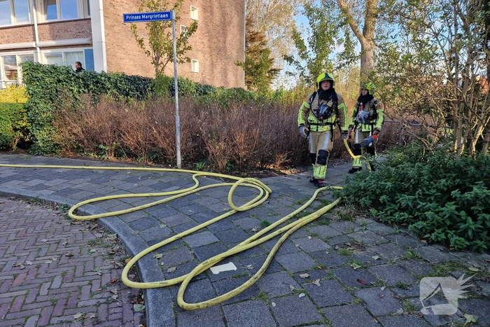 Bosschage gaat in vlammen op
