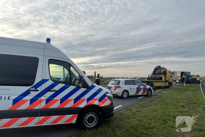 Persoon zwaargewond bij ernstig ongeval
