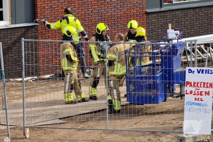 Brandweer ingezet voor gaslekkage
