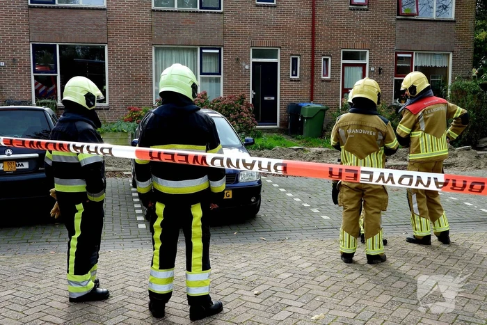 Gaslekkage door werkzaamheden