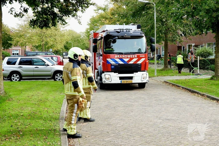 Gaslekkage door werkzaamheden