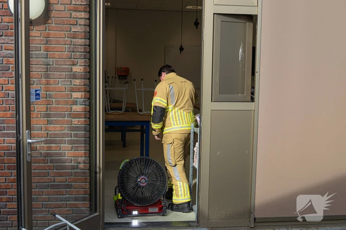 Stapelpapier vliegt in brand Yuverta college