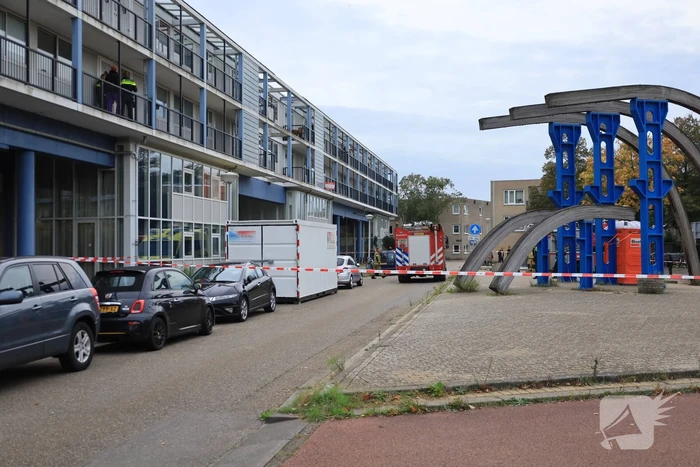 Traumahelikopter ingezet bij woningbrand