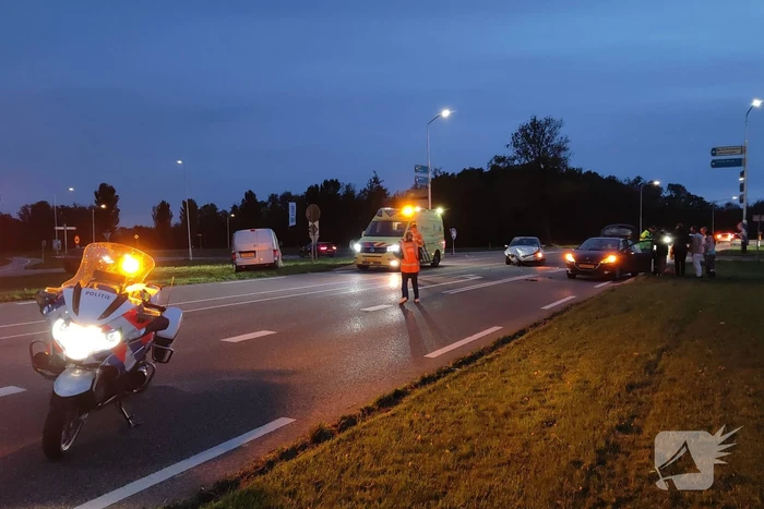 Persoon en hond gewond bij botsing op kruising