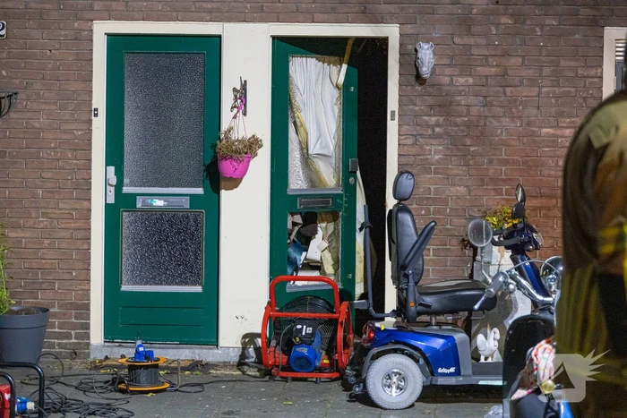 Gewonde bij brand in woning