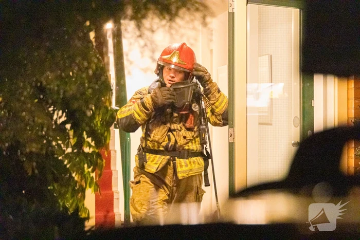 Schuur door brand verwoest