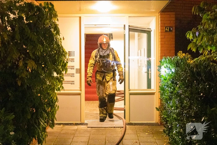 Schuur door brand verwoest