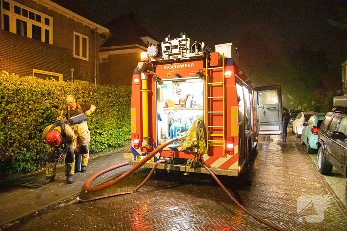 Schuur door brand verwoest