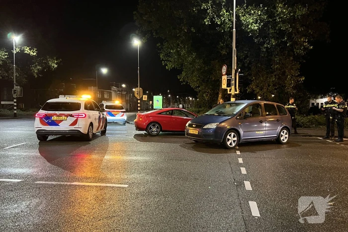 Schade bij ongeval op kruising
