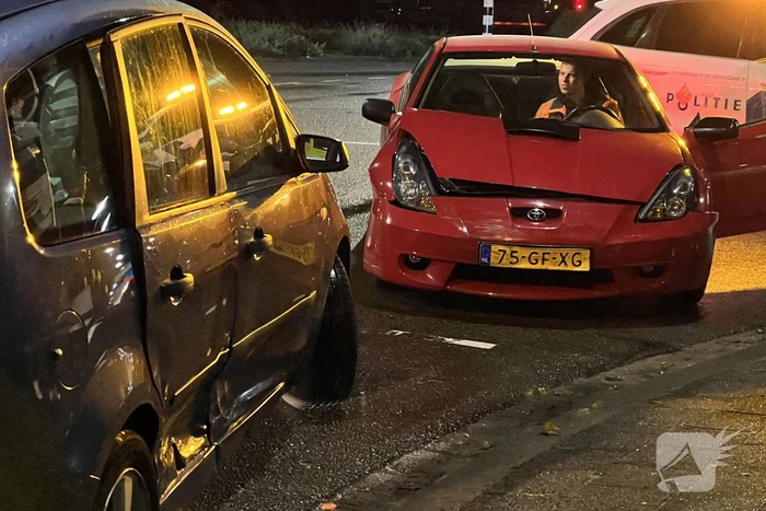 Schade bij ongeval op kruising