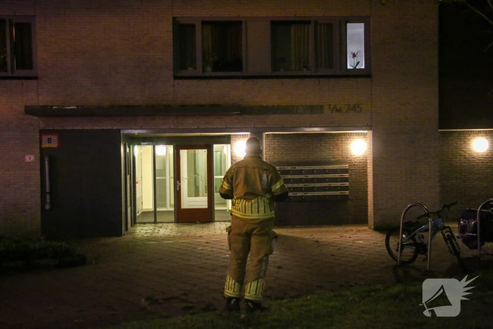 Vreemde lucht in berging zorgt voor brandweerinzet