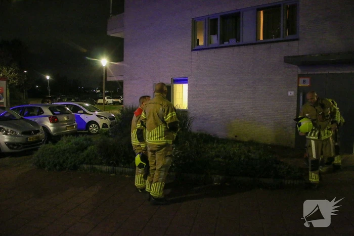 Vreemde lucht in berging zorgt voor brandweerinzet