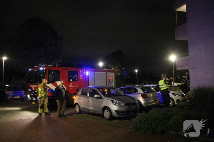 Vreemde lucht in berging zorgt voor brandweerinzet