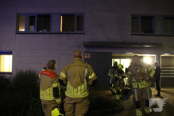 Vreemde lucht in berging zorgt voor brandweerinzet