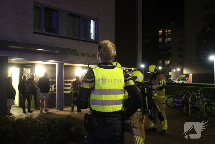 Vreemde lucht in berging zorgt voor brandweerinzet