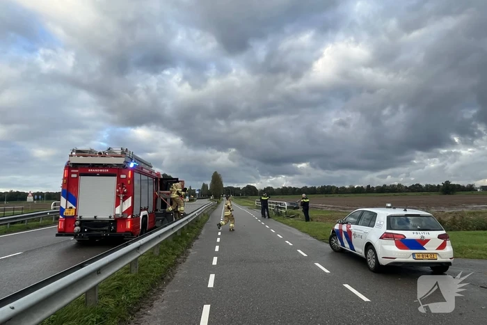 Hulpdiensten ingezet na aantreffen fiets bij water