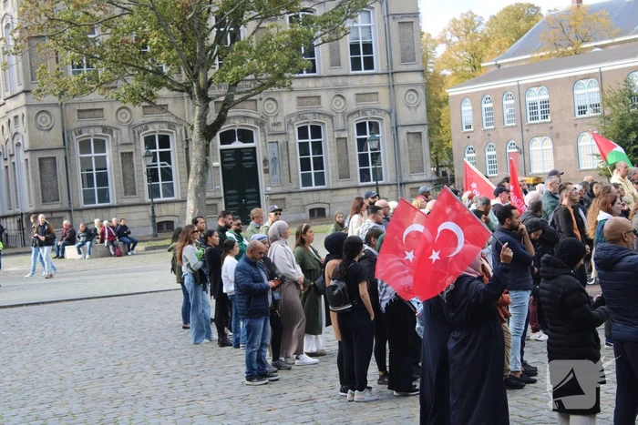 Pro Palestina demonstratie trekt veel mensen