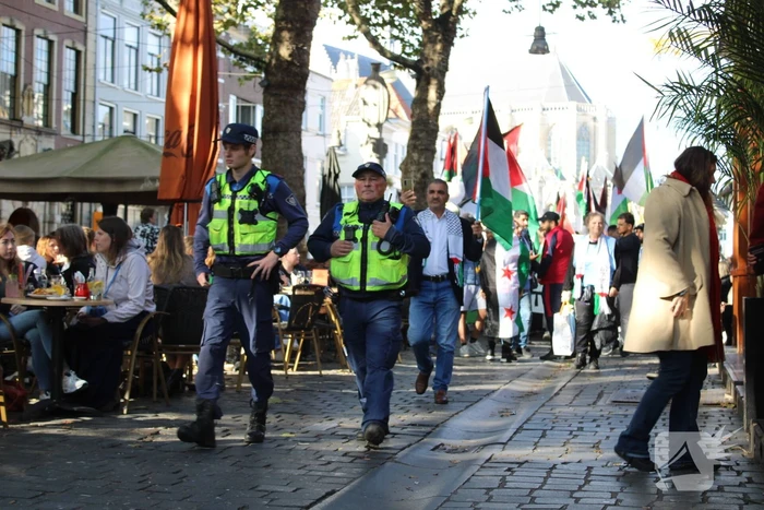 Pro Palestina demonstratie trekt veel mensen