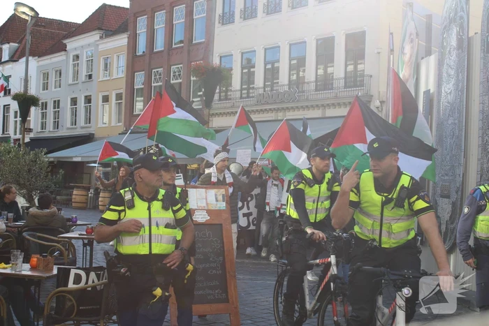 Pro Palestina demonstratie trekt veel mensen