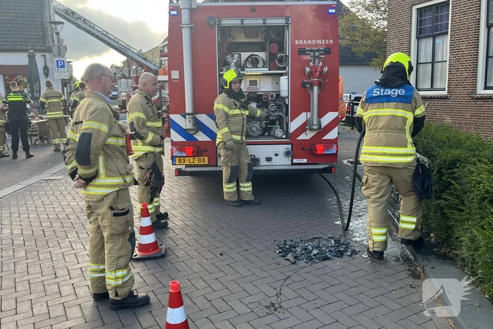 Schoorsteenbrand snel onder controle
