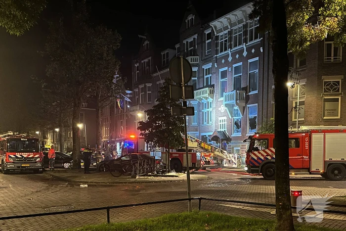 Flinke schade na brand in kantoorpand