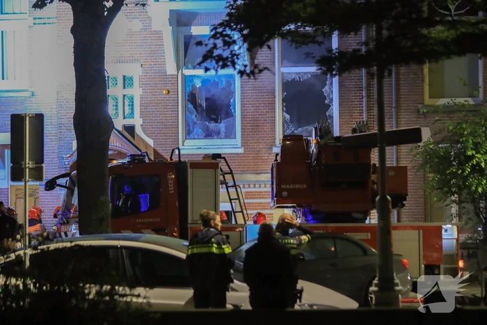 Flinke schade na brand in kantoorpand