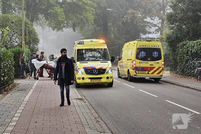 Fietser gewond na harde val