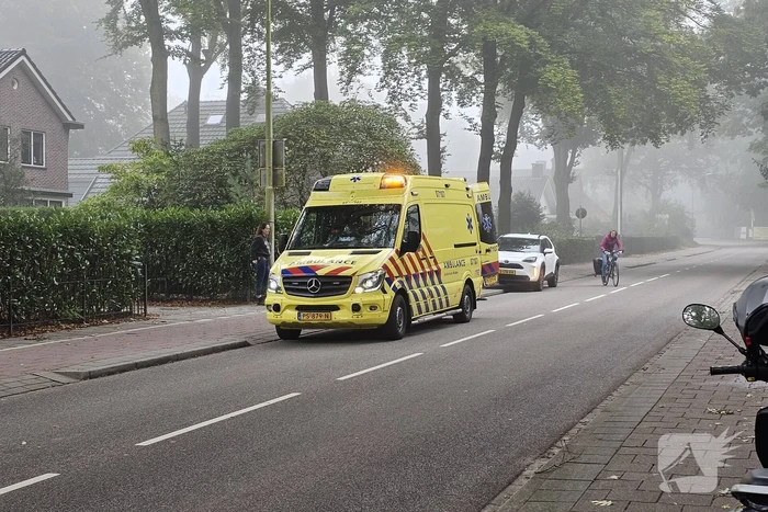 Fietser gewond na harde val