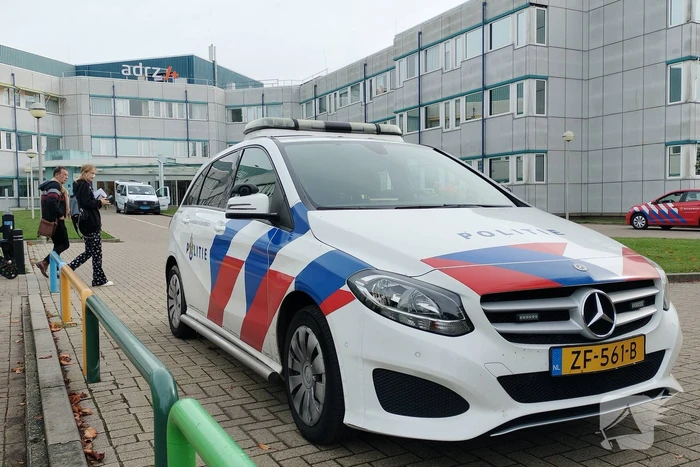 Hulpdiensten groots ingezet voor brandmelding in ziekenhuis