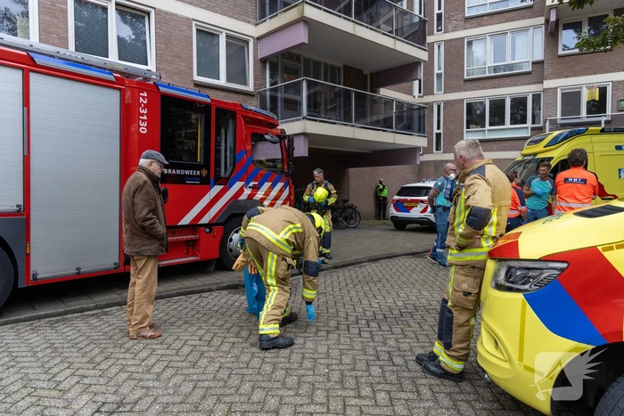 Persoon overleden bij woningbrand