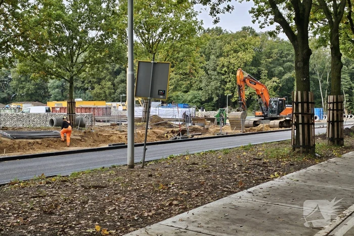 Asbest aangetroffen bij aanleg Parklaan