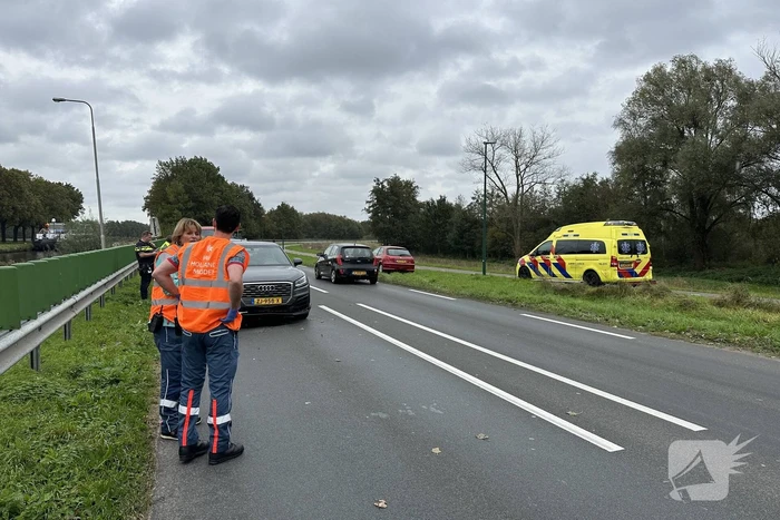 Ambulance betrokken bij kop-staartbotsing