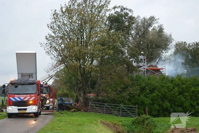 Woning flink beschadigd door uitslaande brand
