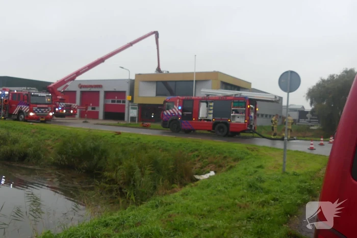 Brand in keuken van brandweerkazerne