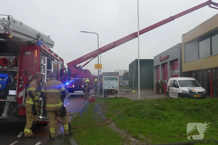 Brand in keuken van brandweerkazerne