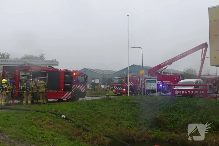 Brand in keuken van brandweerkazerne