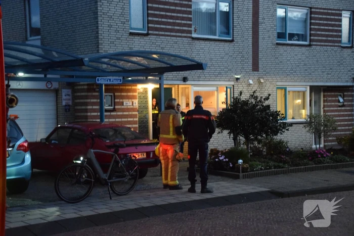 Gasfles ontploft in woning