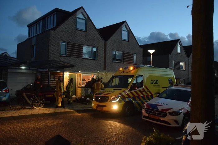 Gasfles ontploft in woning