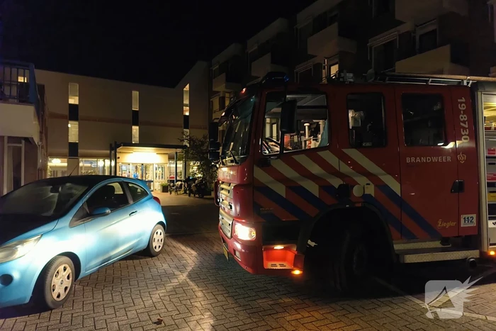 Accu vat vlam in verzorgingstehuis