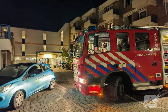 Accu vat vlam in verzorgingstehuis