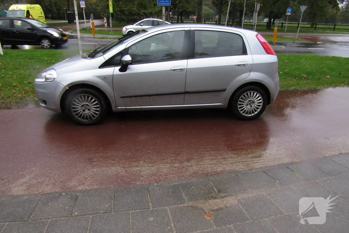 Fietser in botsing met automobilist
