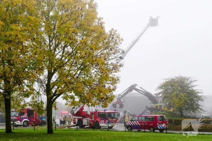 Nablussen en controle Brand Woerden