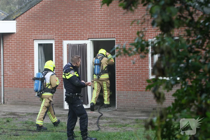 Brand in gebouw van scouting
