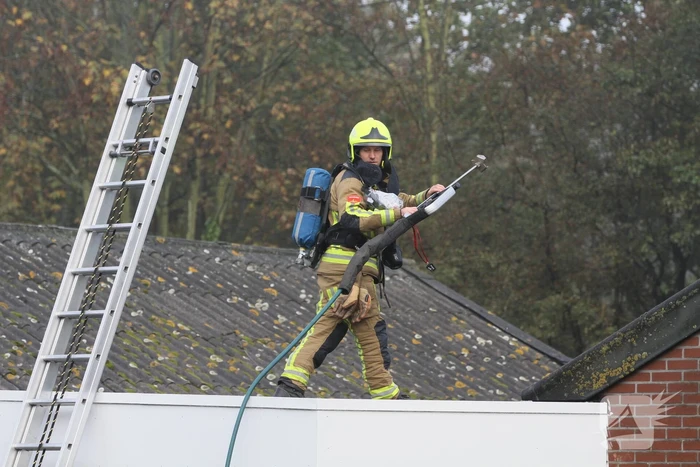 Brand in gebouw van scouting