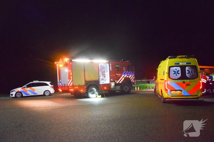 Handhavers onwel door flinke gaslekkage