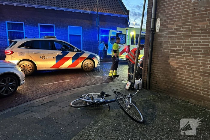 Fietser gewond na val, traumateam ingezet